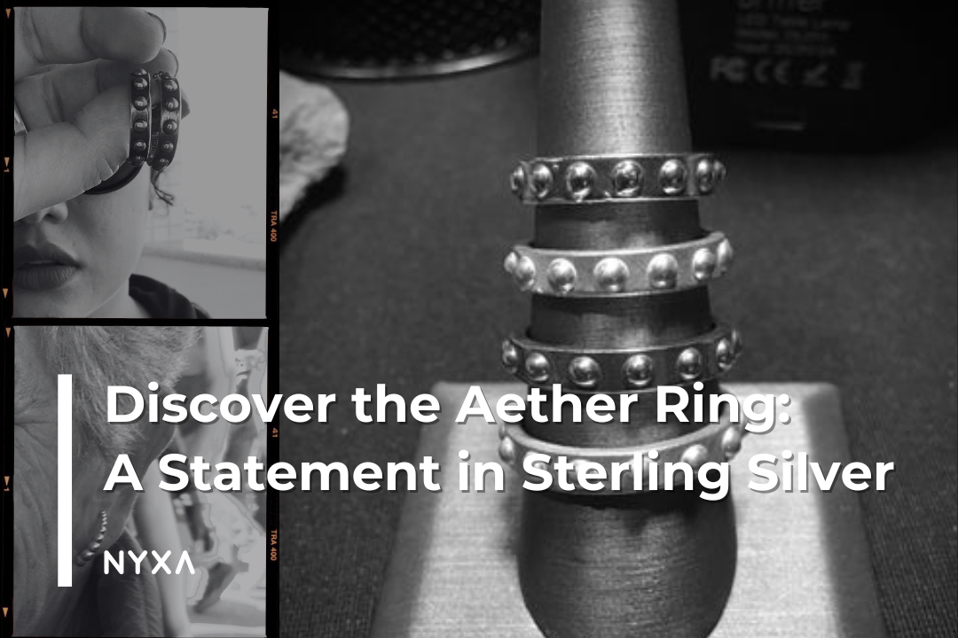 Discover the Aether Ring: A Statement in Sterling Silver