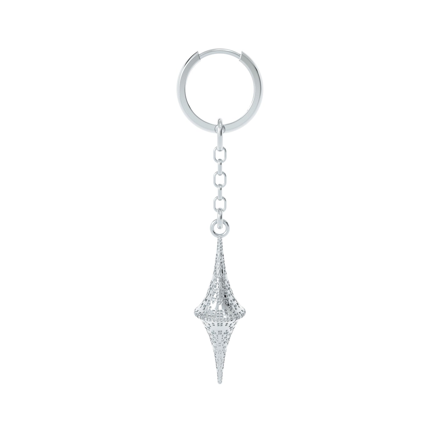 Pixels Sterling Silver Earrings - NYXA