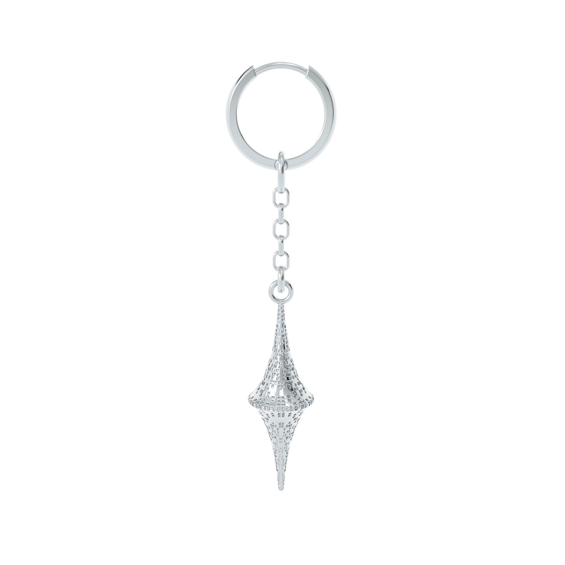 Pixels Sterling Silver Earrings - NYXA