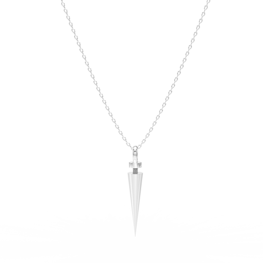 Stellar Spike Sterling Silver Necklace