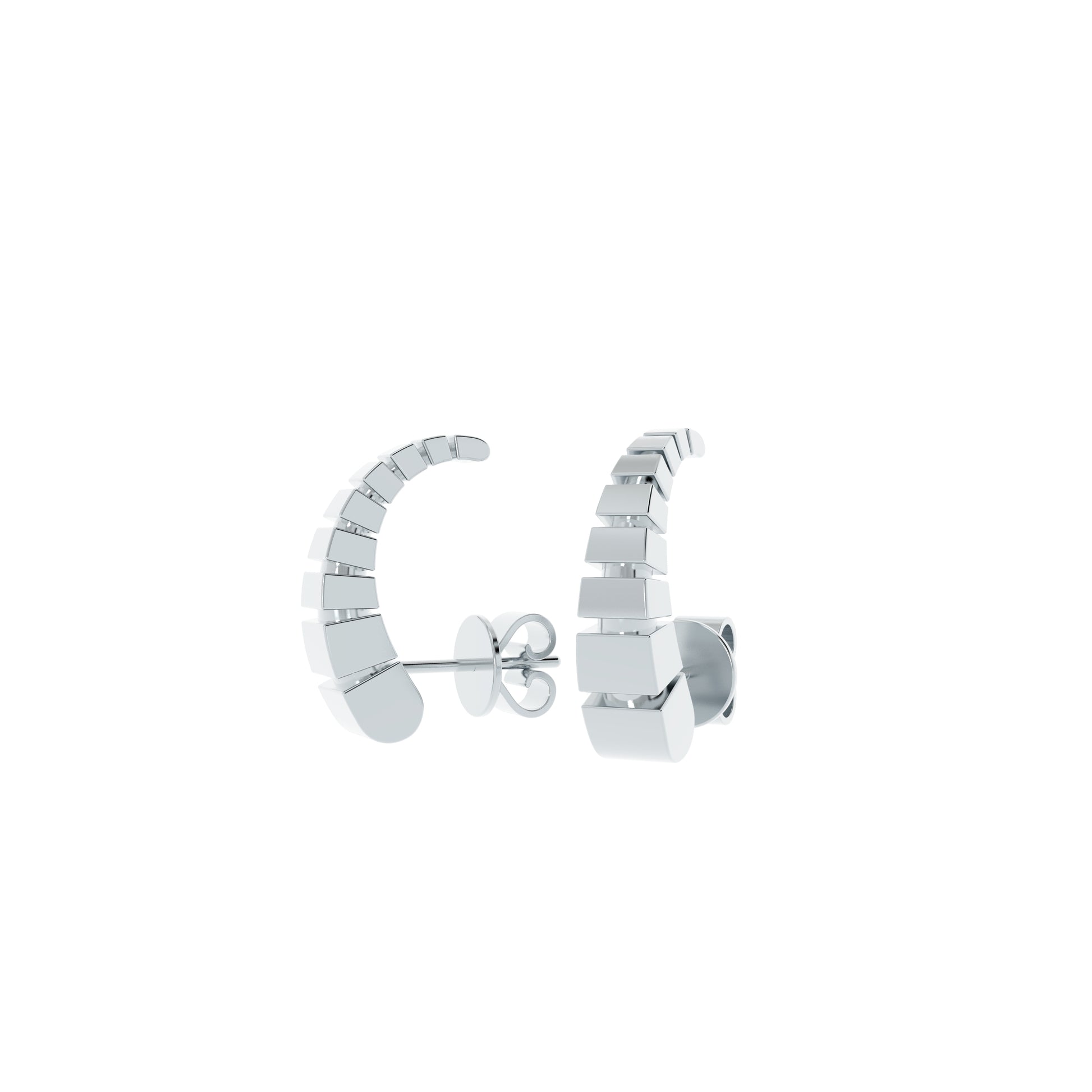 Groove Sterling Silver Wrap Earrings - NYXA